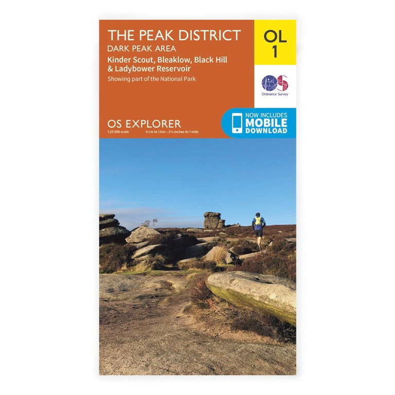 OS Explorer / Peak District  Dark Peak