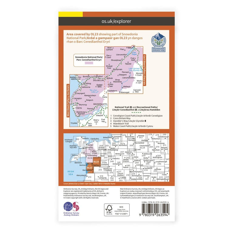 OS Explorer / Snowdonia Cadair Idris