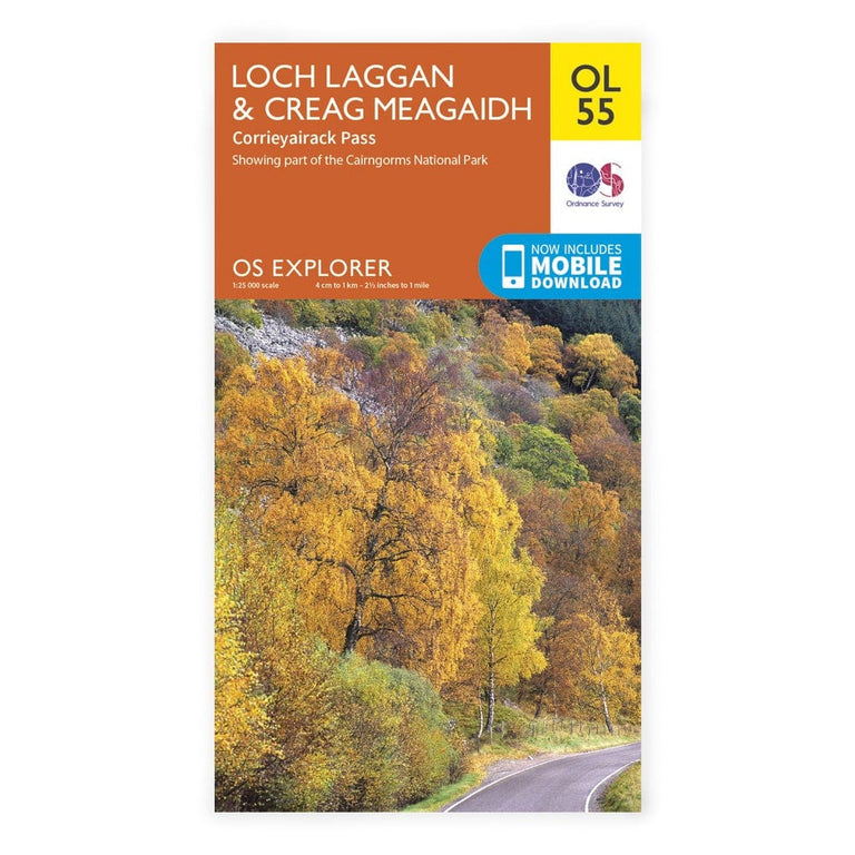 OS Explorer / Loch Lagan & Creag Meagaidh