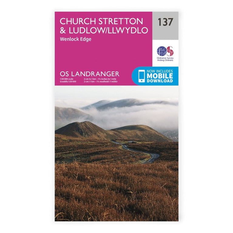 OS Landranger / Church Stretton & Ludlow