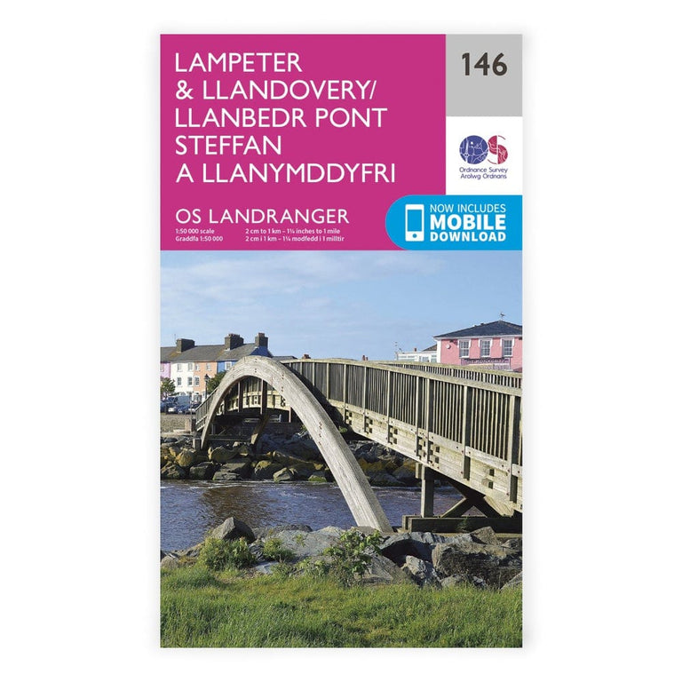 OS Landranger / Lampeter & Llandovery