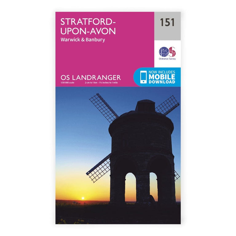 OS Landranger / Stratford Upon Avon