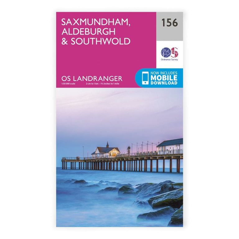 OS Landranger / Saxmundham & Aldeburgh