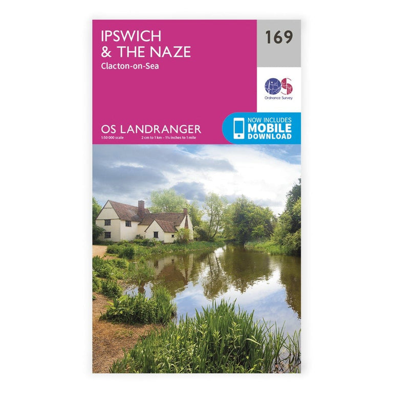 OS Landranger / Ipswich & Naze, Clacton On