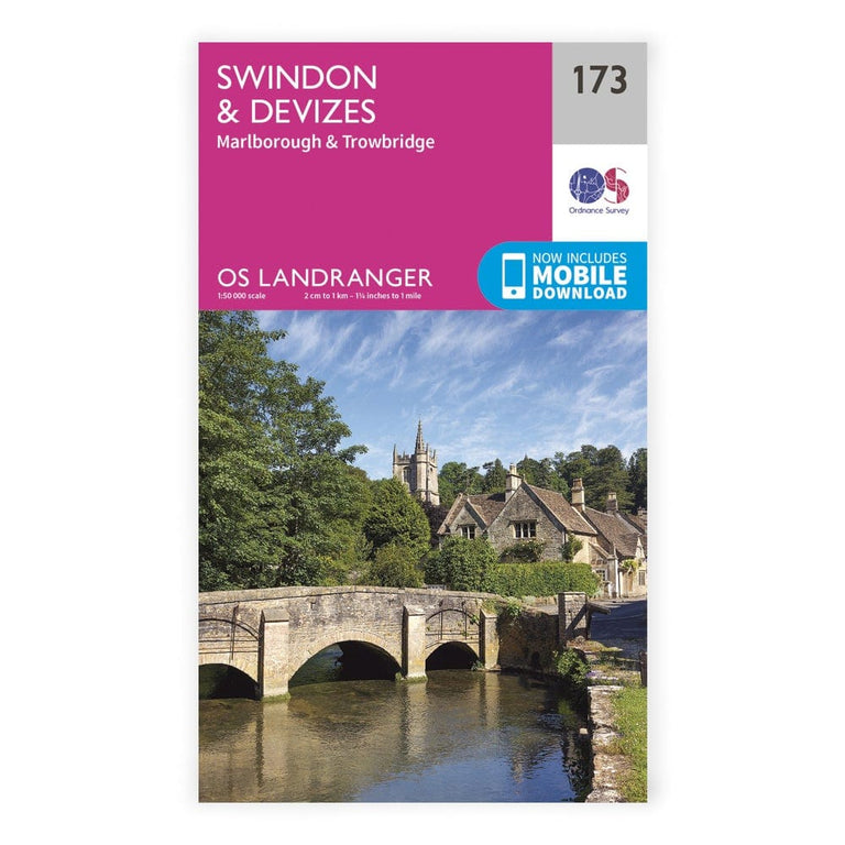 OS Landranger / Swindon & Devizes