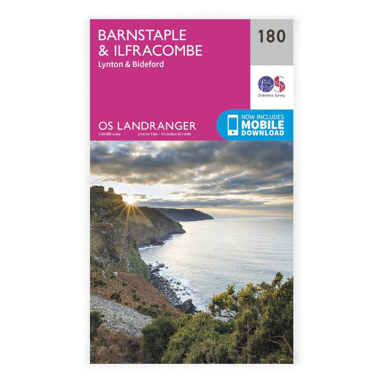 OS Landranger / Barnstable & Ilfracombe