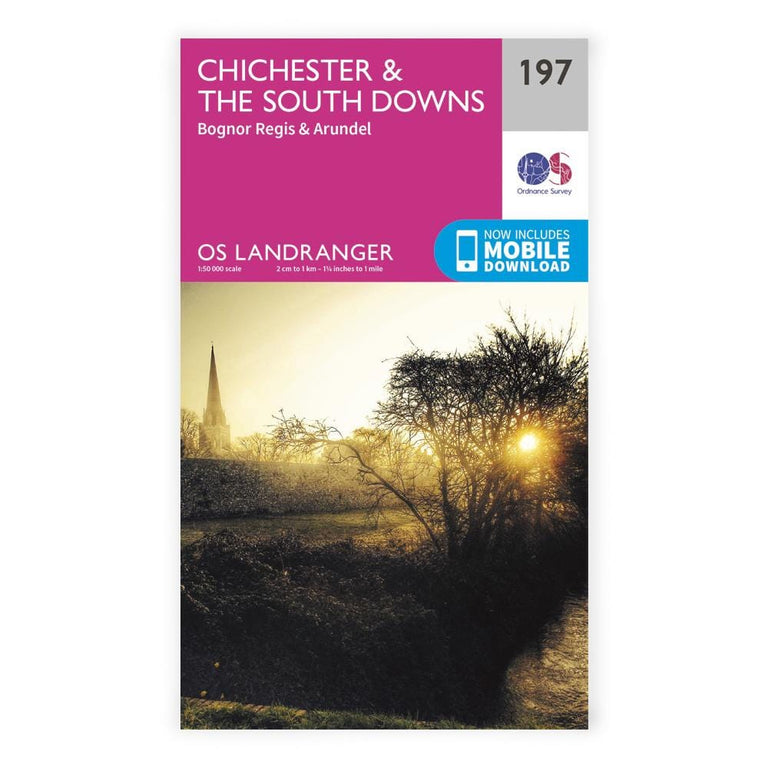 OS Landranger / Chichester & The South Downs