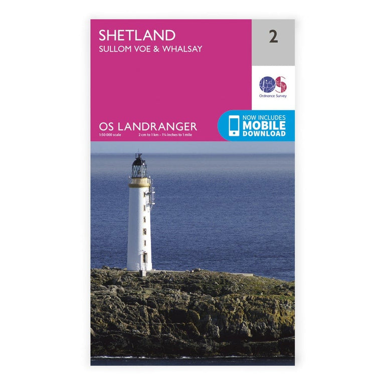 OS Landranger / Shetland Whalsay