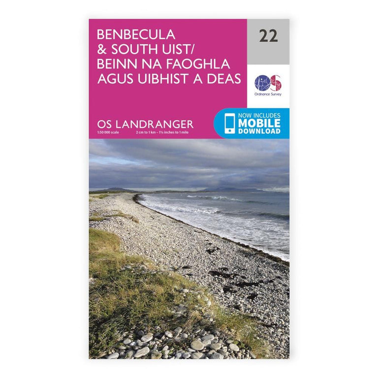 OS Landranger / Benbecula/South Uist