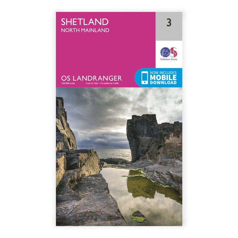 OS Landranger / Shetland North Mainland