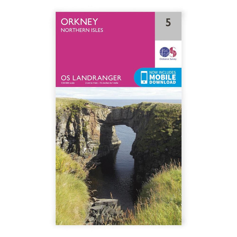 OS Landranger / Orkney Northern Isles