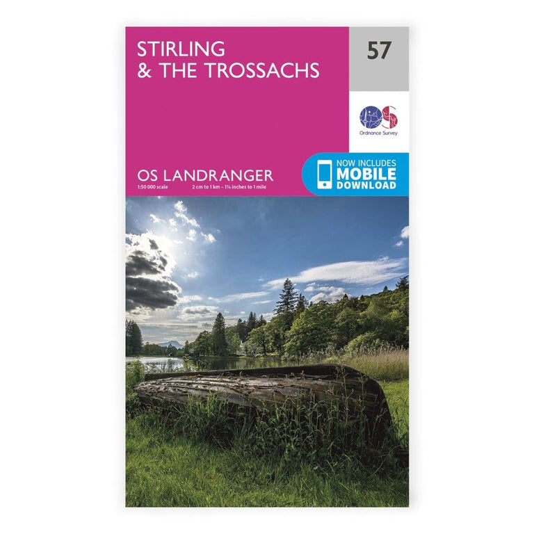 OS Landranger / Stirling & TheTrossachs