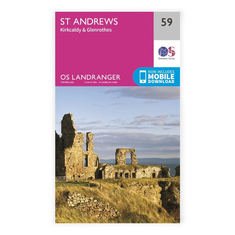 OS Landranger / St Andrews & Kirkaldy