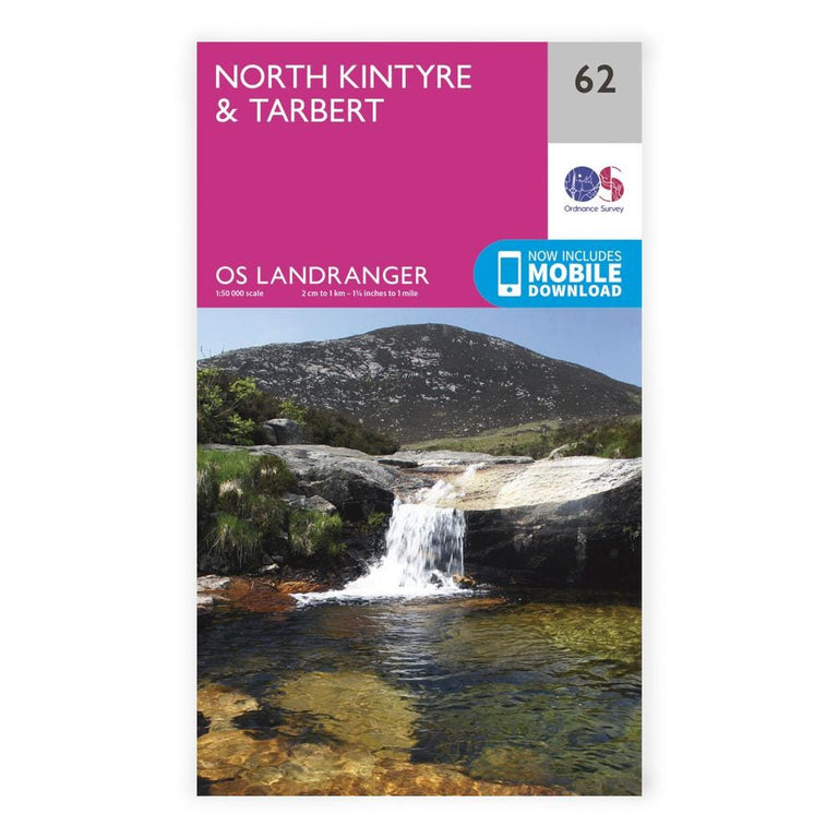 OS Landranger / North Kintyre & Tarbert