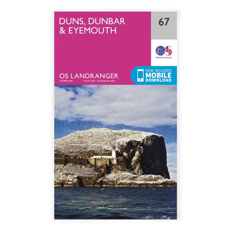 OS Landranger / Duns & Dunbar