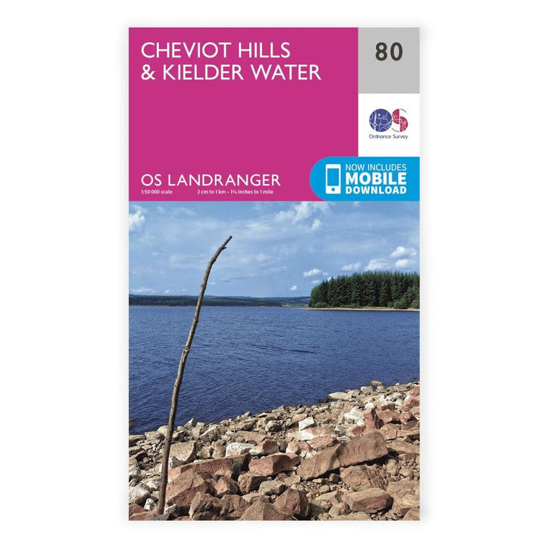 OS Landranger / Cheviot Hills & Kielder Forest