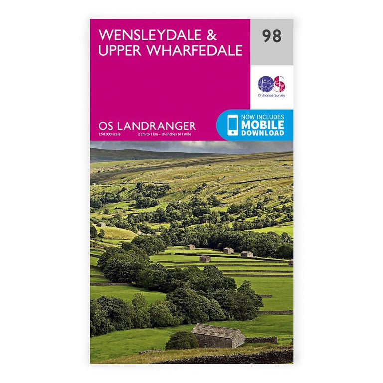 OS Landranger / Wensleydale & Upper Wharfedale