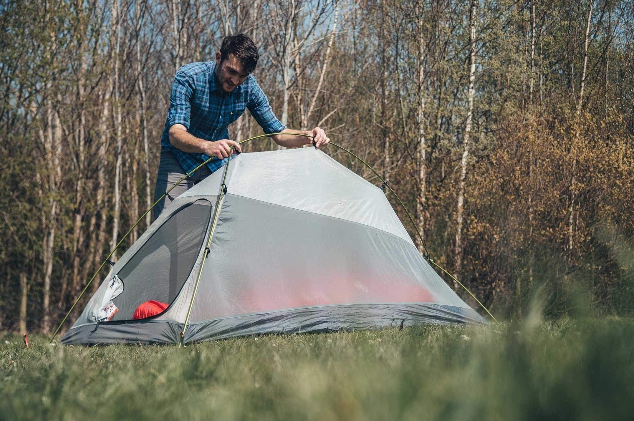 One man hiking tent best sale