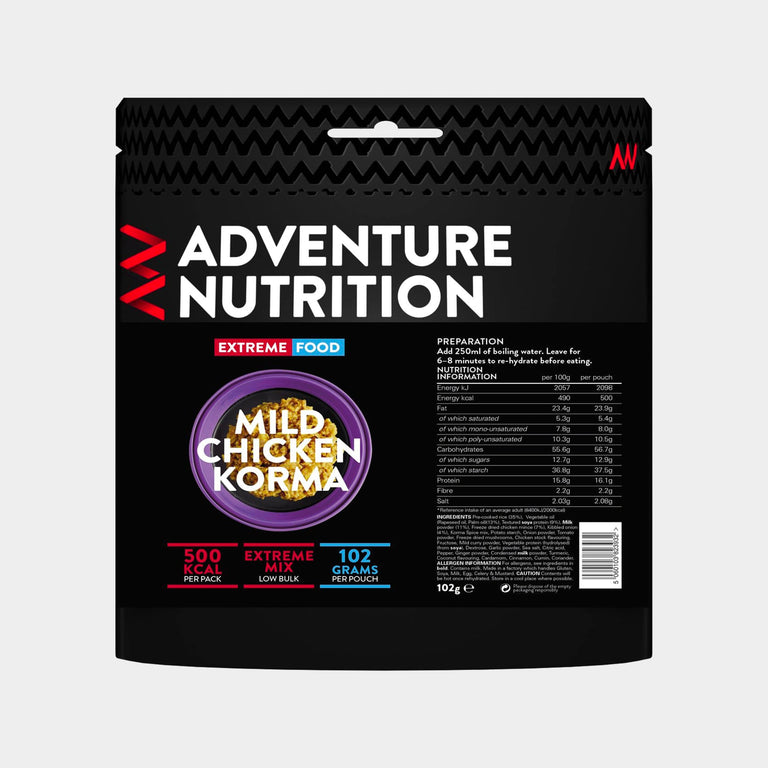 Adventure Nutrition - Extreme Food - Mains