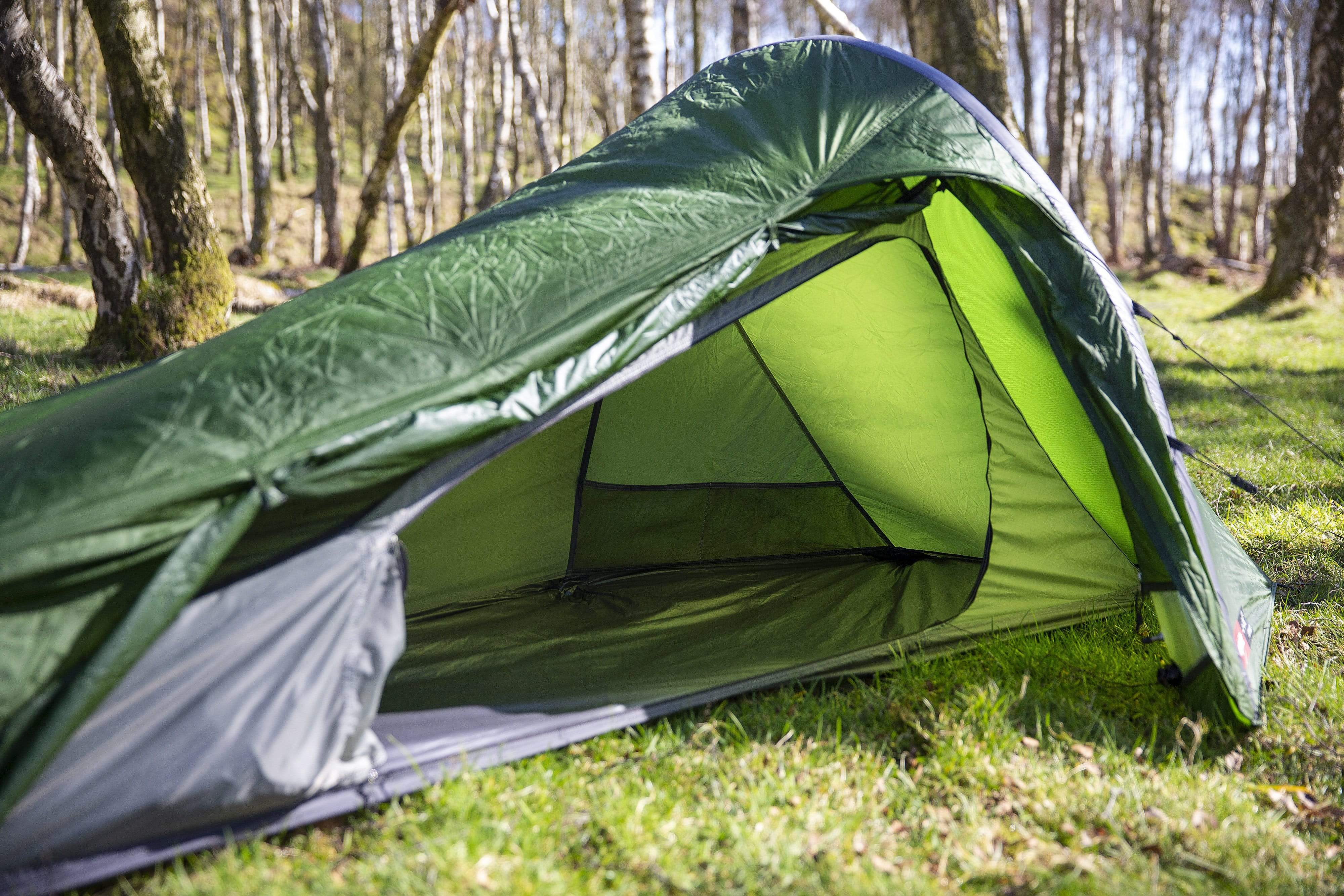 Aeronaut 1 Inflatable Air Pole 1-Person Bikepacking Tent