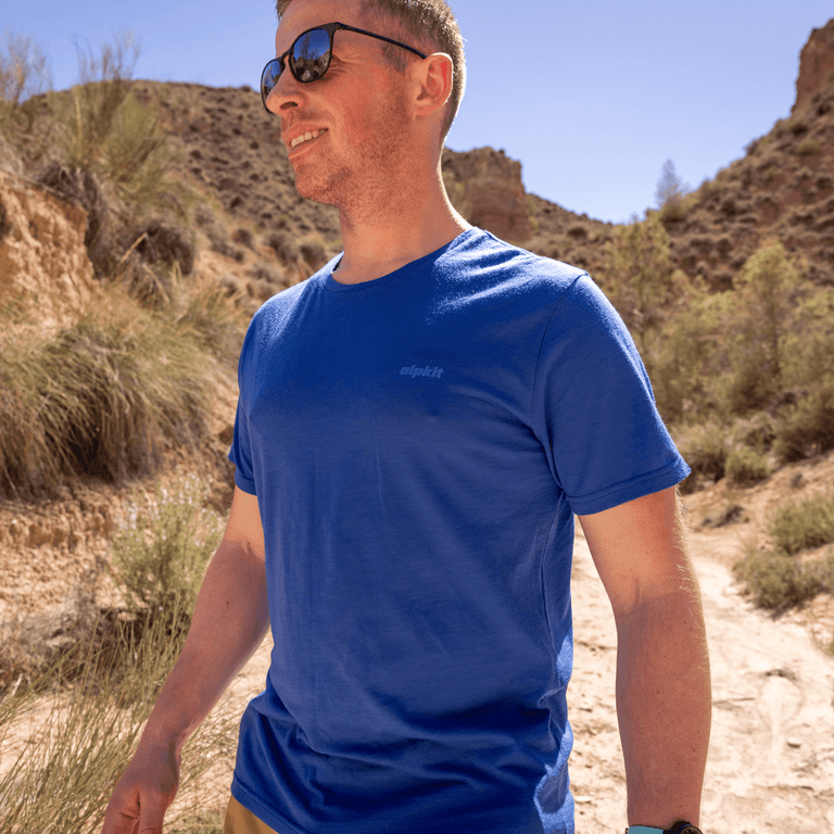 alpkit men's aztec short sleeve base layer tee