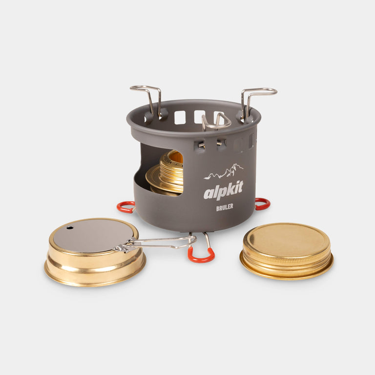 Alpkit bruler meths burner stove lids