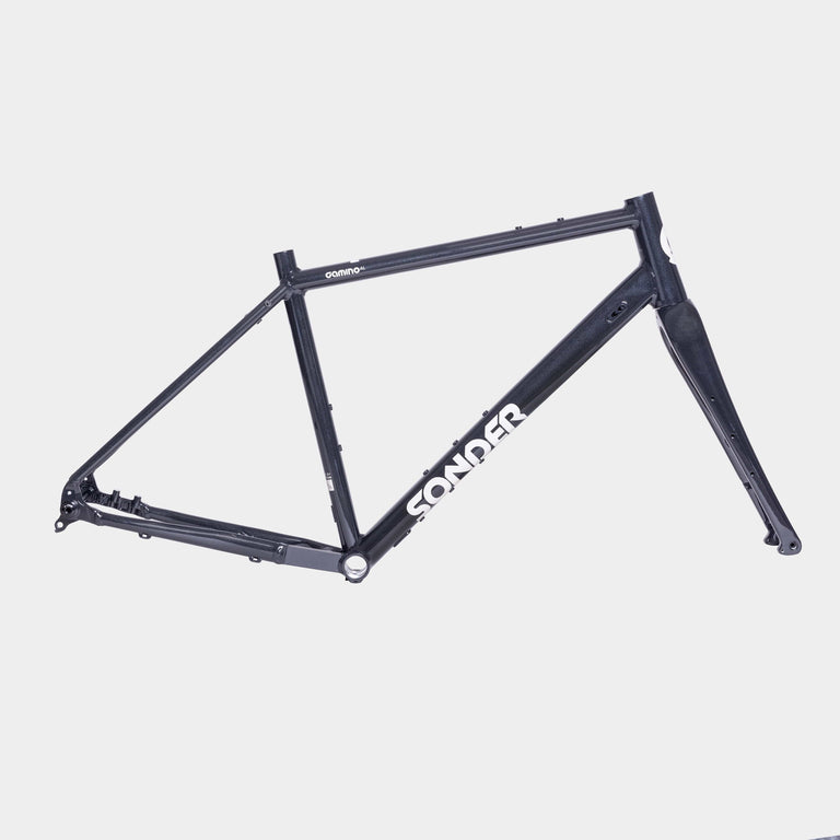 gravel bike frame Sonder Camino Al Frame And Fork Drop Bar Gravel Bike