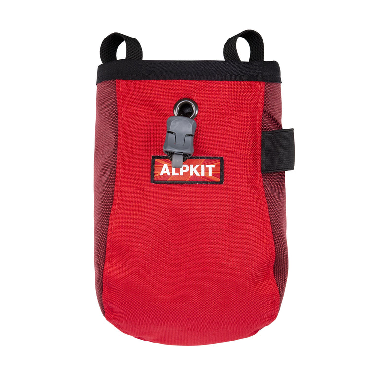 Alpkit chalk bag in sun - closed