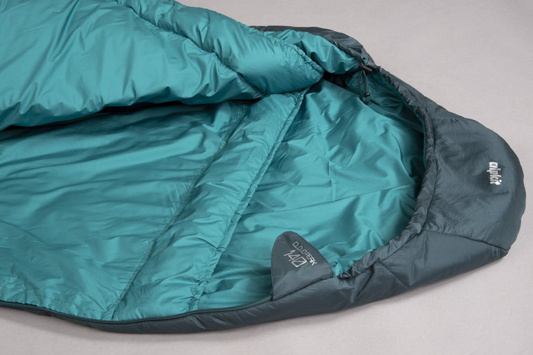 Alpkit cloud peak 140 sleeping bag inside