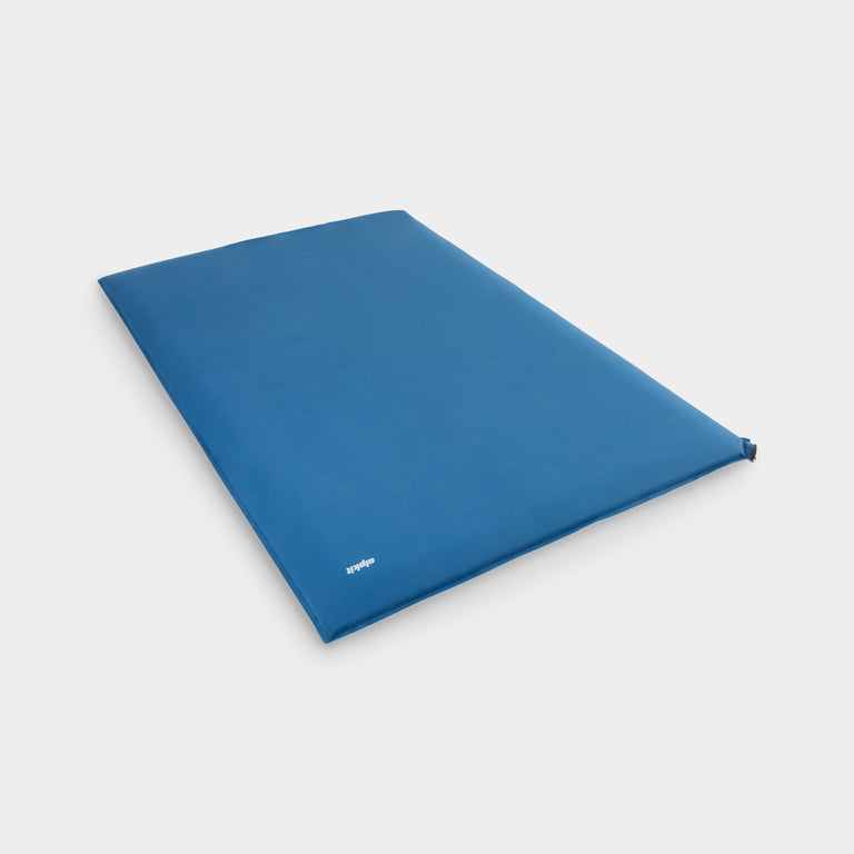 alpkit double dozer double sleeping mat in Nemo blue