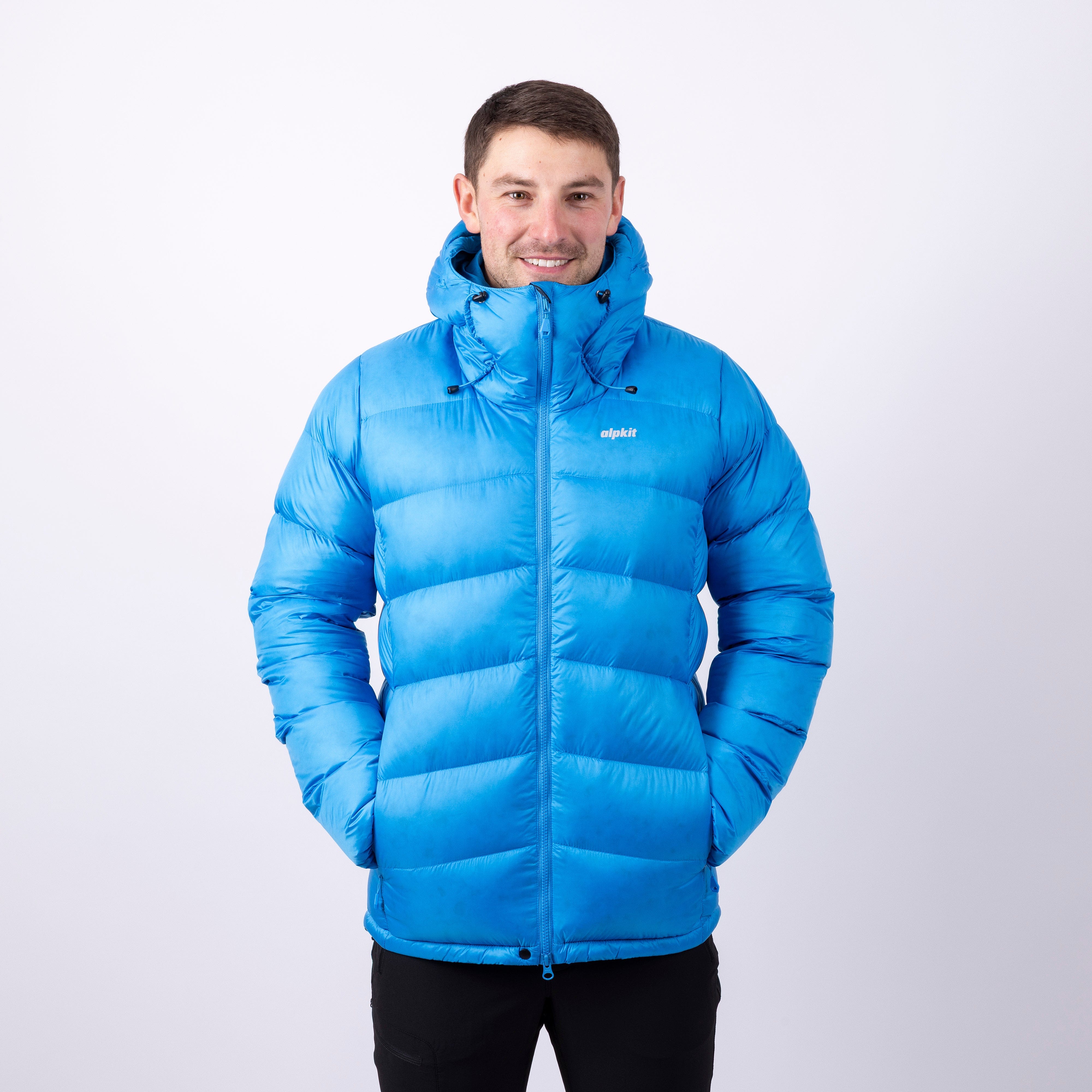 Fantom Men's Lightweight Packable Down Jacket for Cold Weather