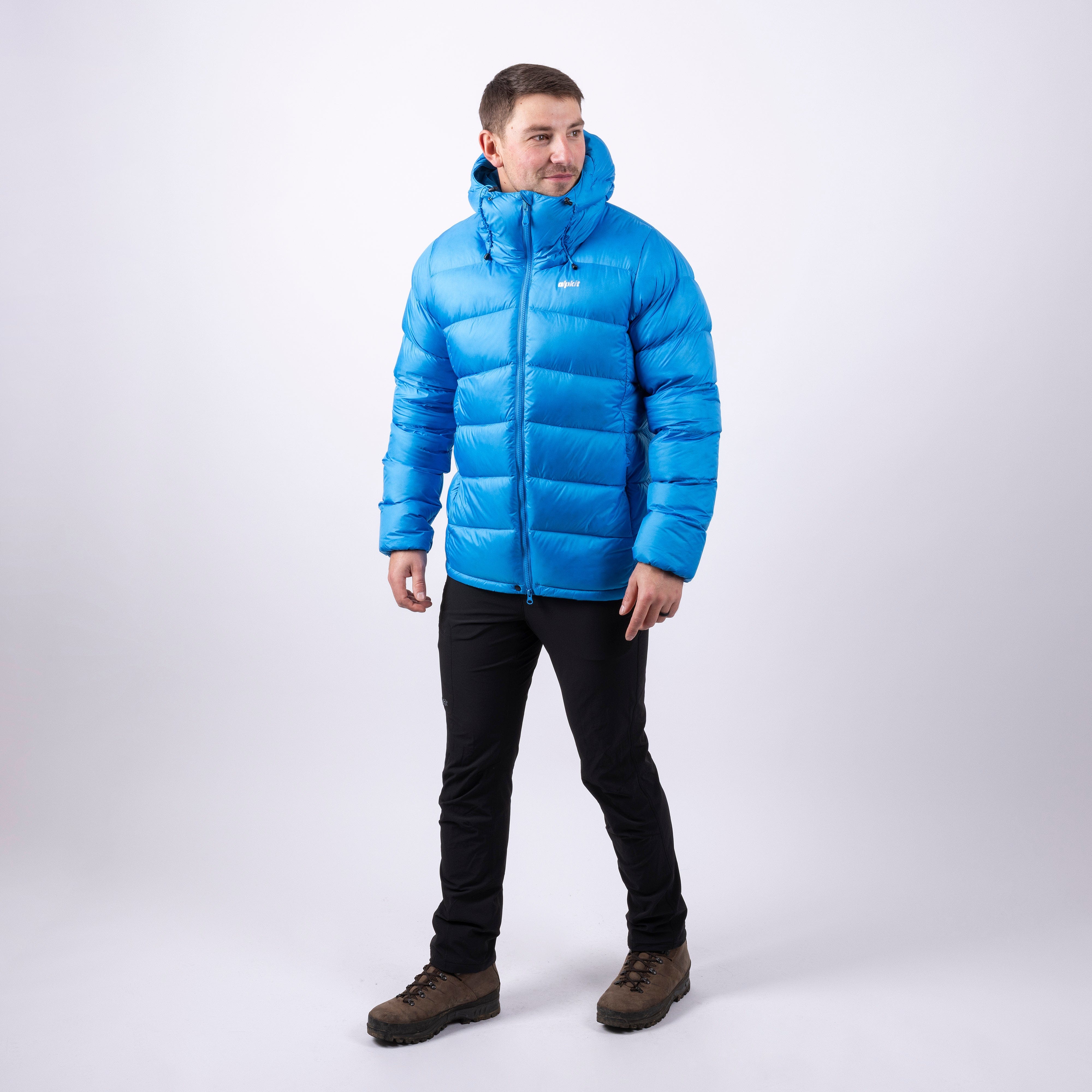 Fantom Men's Lightweight Packable Down Jacket for Cold Weather
