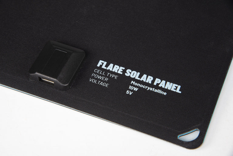 Alpkit flare solar panel in reef details