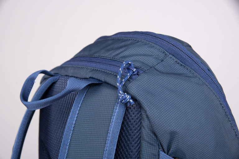 alpkit Gnarl 15L pack in nemo valuables pocket - closed