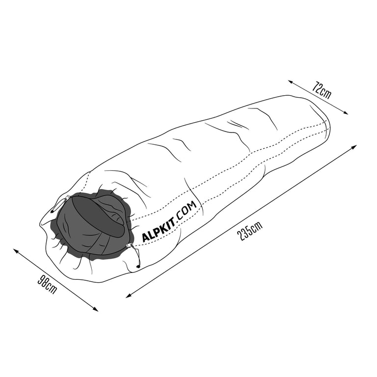 hunka xl bivy bag sizing