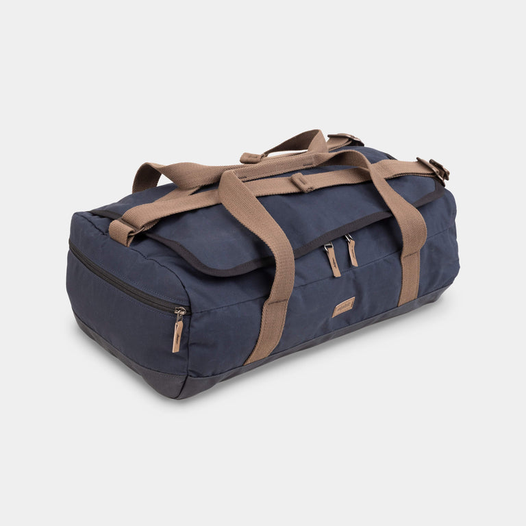 alpkit idaho 30 duffle bag in navy blue 