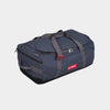 idaho 50 waxed cotton duffle bag in dark denim