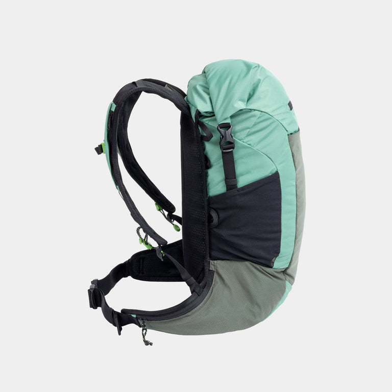 Idris 25L backpack side view - closed