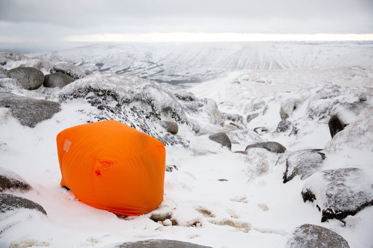 Alpkit kapar 4 mountain shelter - action