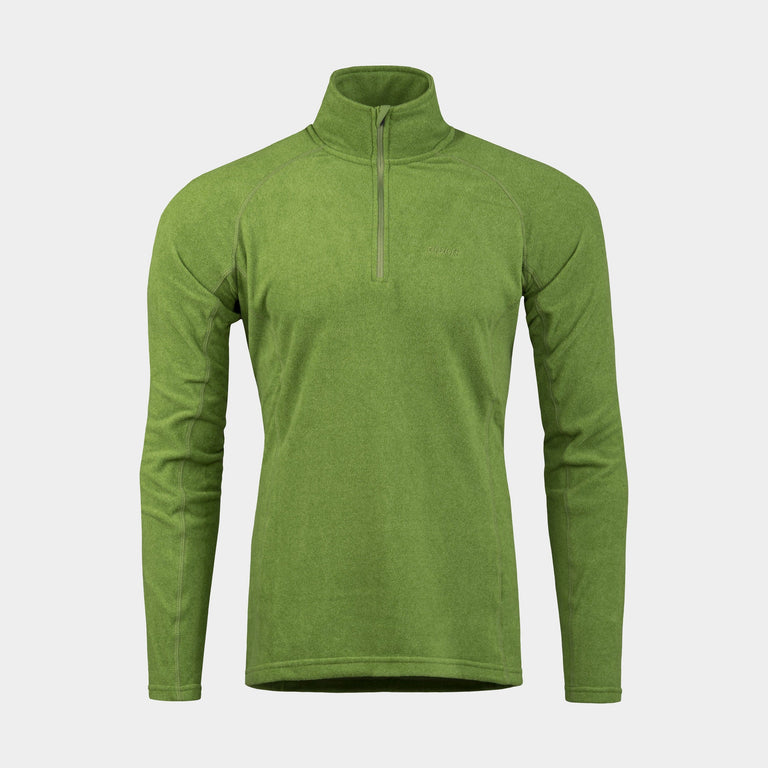 Alpkit Kelpie men's micro fleece in Green - closed