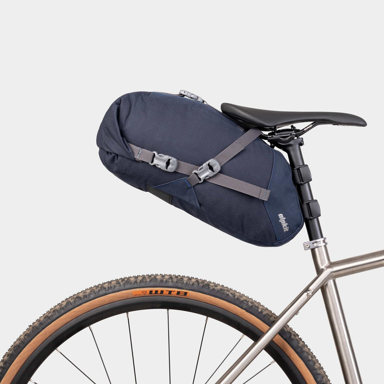 alpkit koala 13L seatpack in navy 