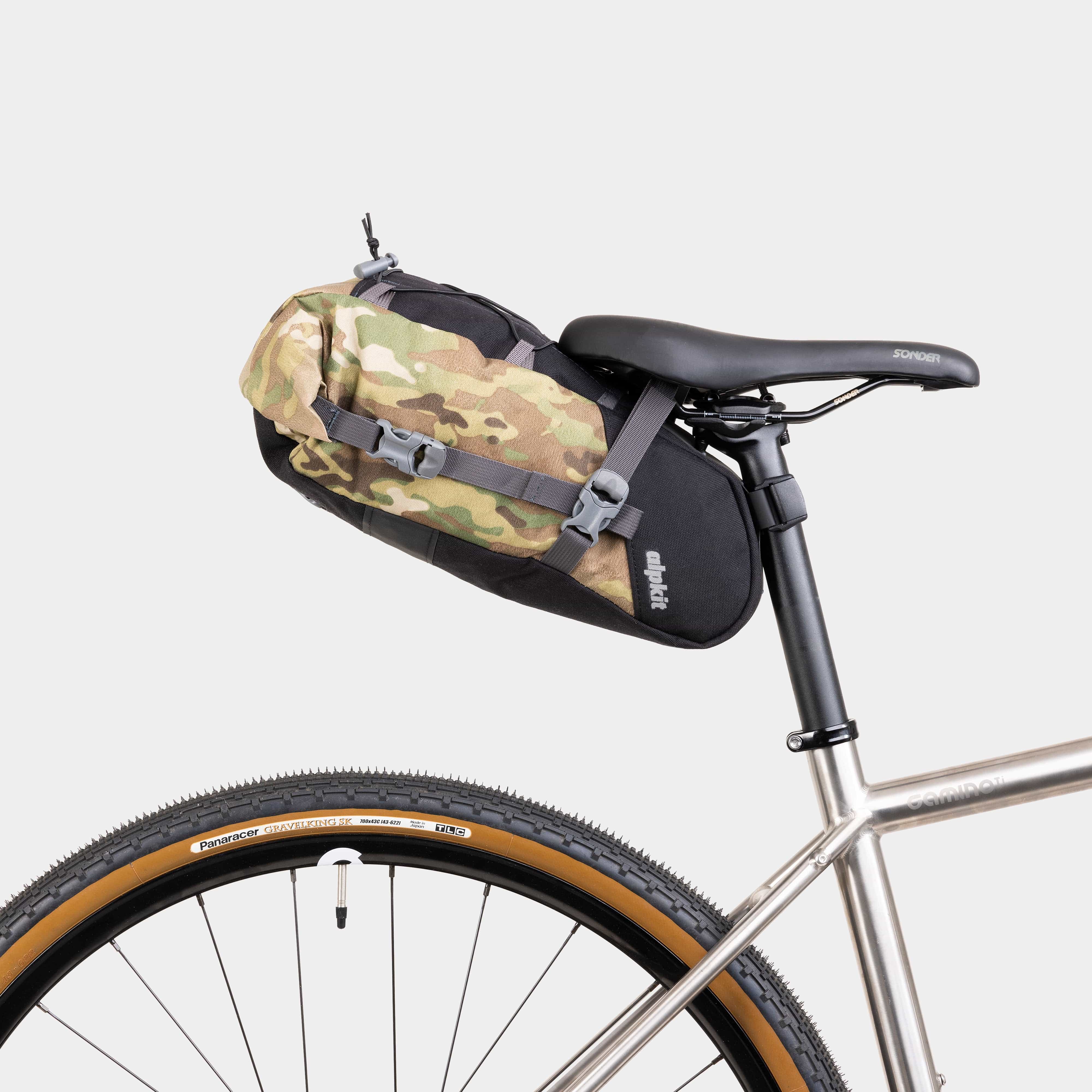 Multicam Cycling Waterproof Saddle Bag