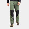 alpkit mens ardent softshell pants in alder green|bf