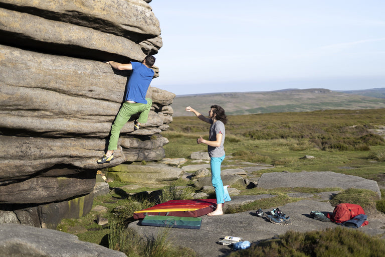 alpkit mens bloc pants - action