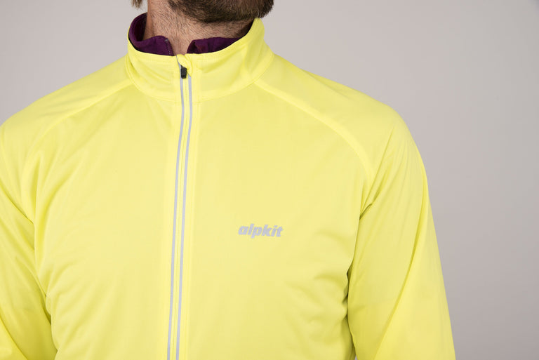 alpkit mens cirrus waterproof jacket logo - closed