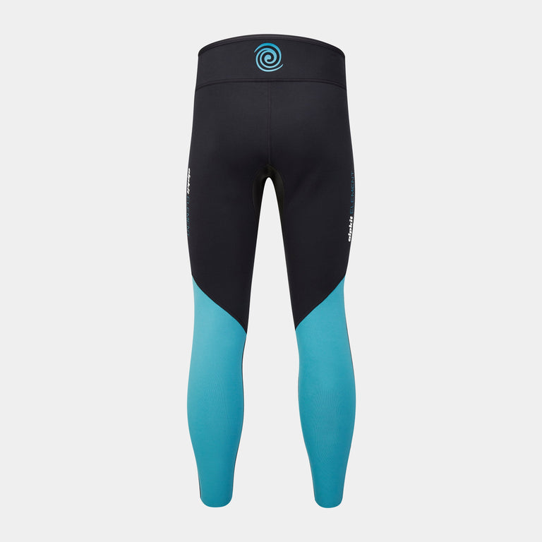 alpkit element wetsuit mens pants in black back