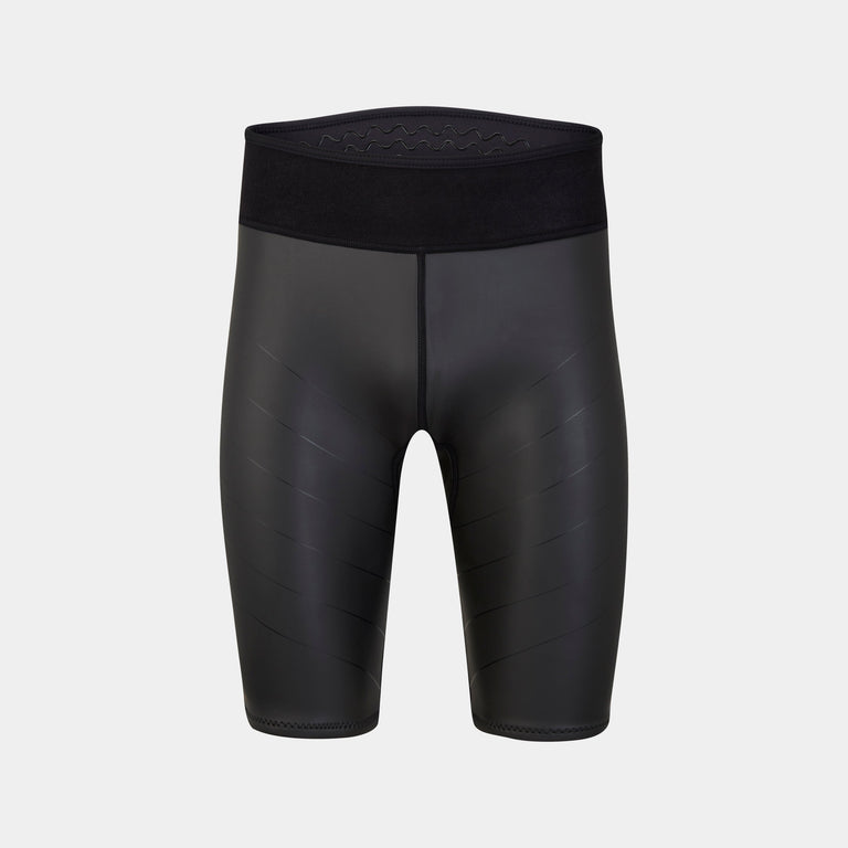 alpkit element wetsuit mens shorts in black front