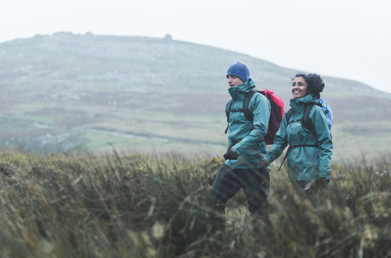 mens Alpkit fortitude waterproof jacket - closed