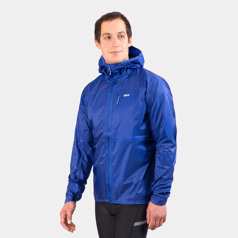 alpkit mens gravitas trail running fell running jacket in blue|sl