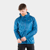 alpkit mens gravitas trail running fell running jacket in reef blue